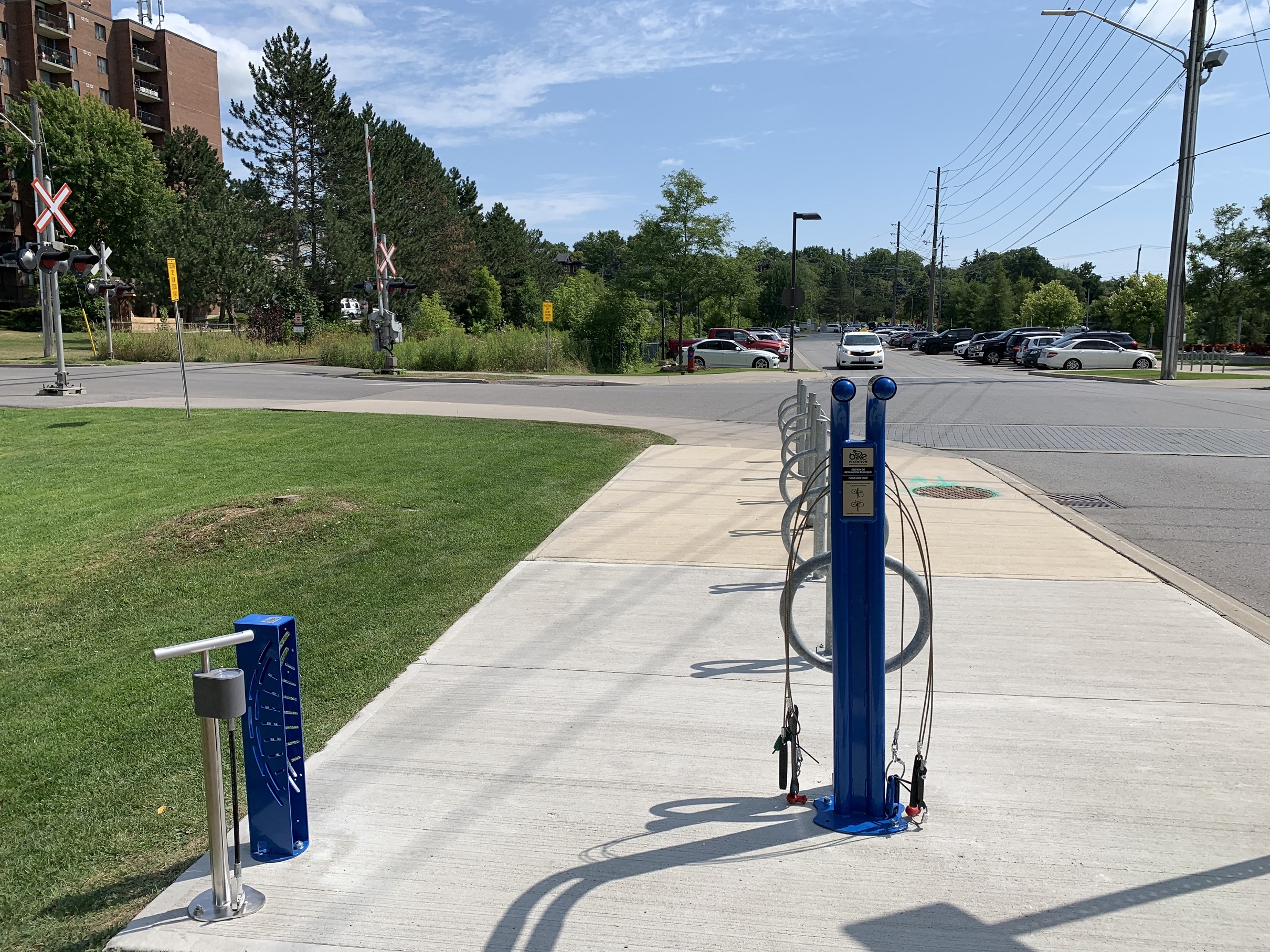 Bike Repair Station at Riverwalk Commons